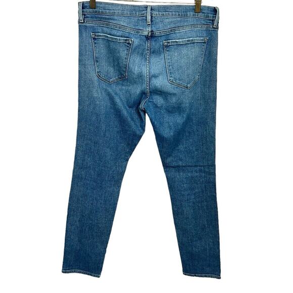 Frame Le Garçon Boyfriend Denim Distressed Jeans Sz 30 Dunnmore LGJ6540 - Picture 6 of 7